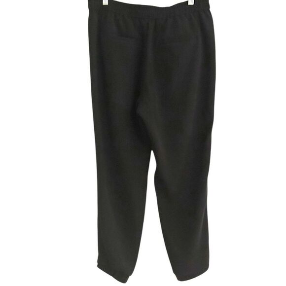 J. Crew Black Sydney Jogger Pants Zipper Pockets Size 8 Style B0587 - Picture 3 of 11